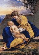 Orazio Gentileschi, Madonna and Child in a Landscape